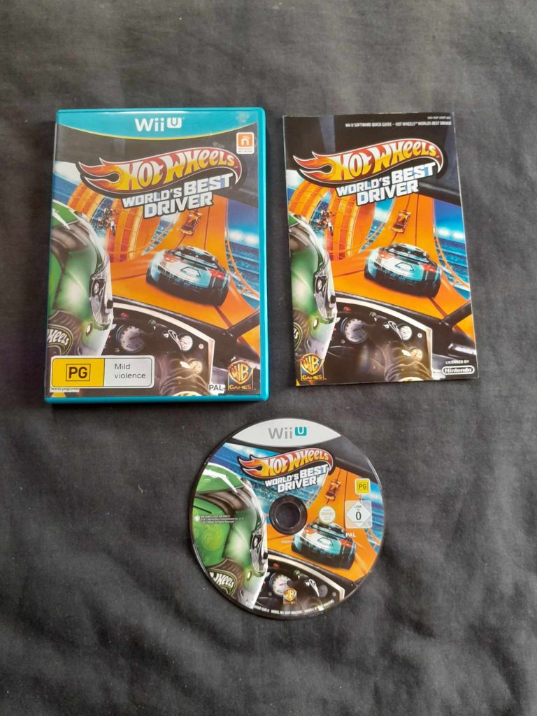 Hot Wheels Worlds Best Driver Respect Retro Gaming